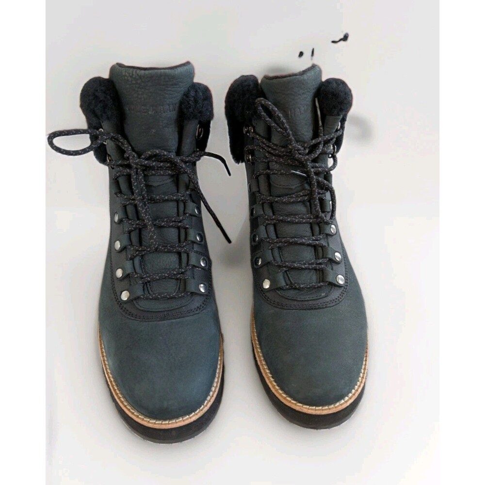 Cole Haan Women's Grand Explorer Boots Size 10.5 Green Waterproof